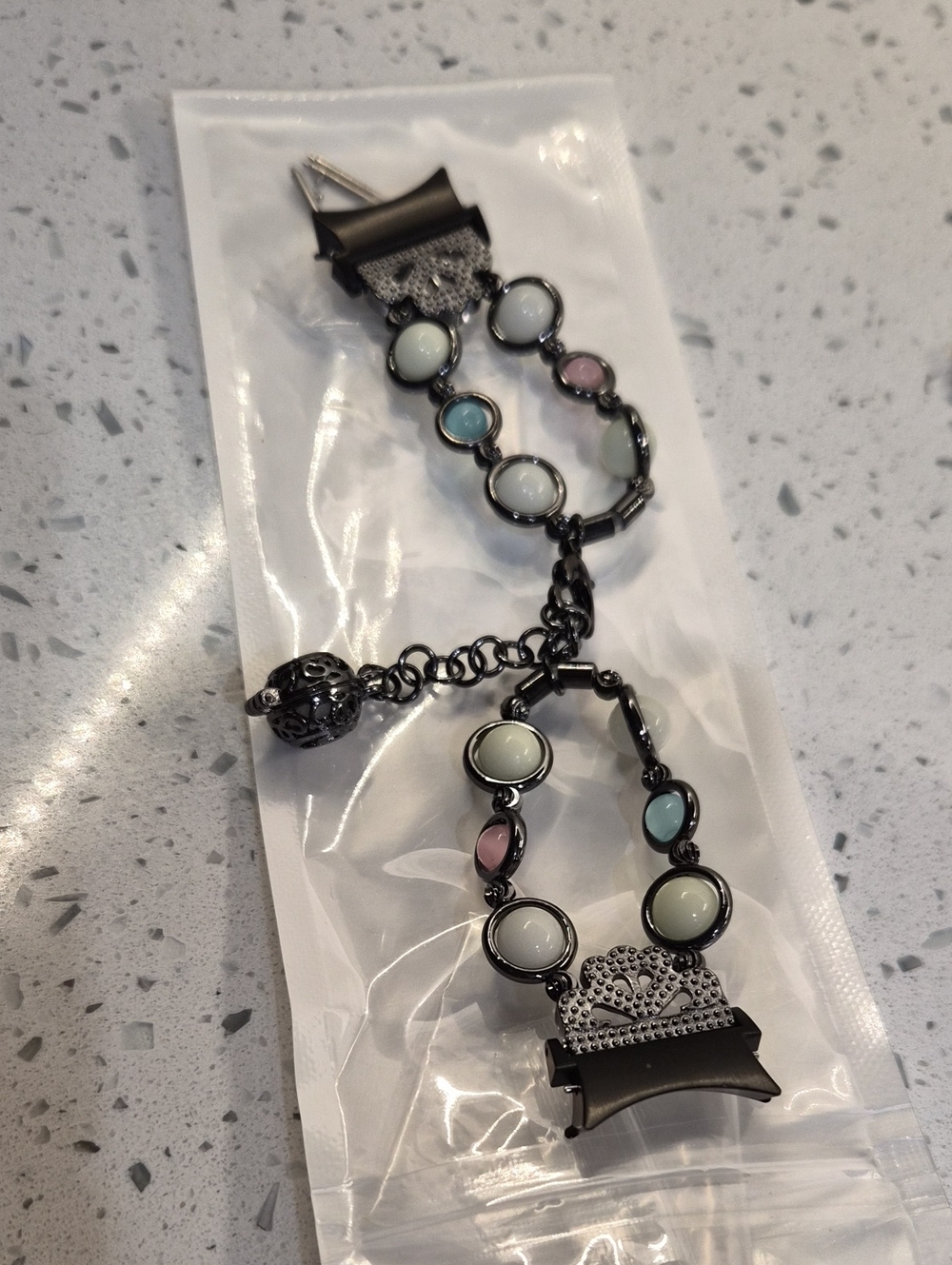 Samsung Watch....glow In The Dark Decorative Multi-Color Bracelet Connector